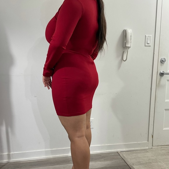 Sexy red dress - Picture 5 of 9